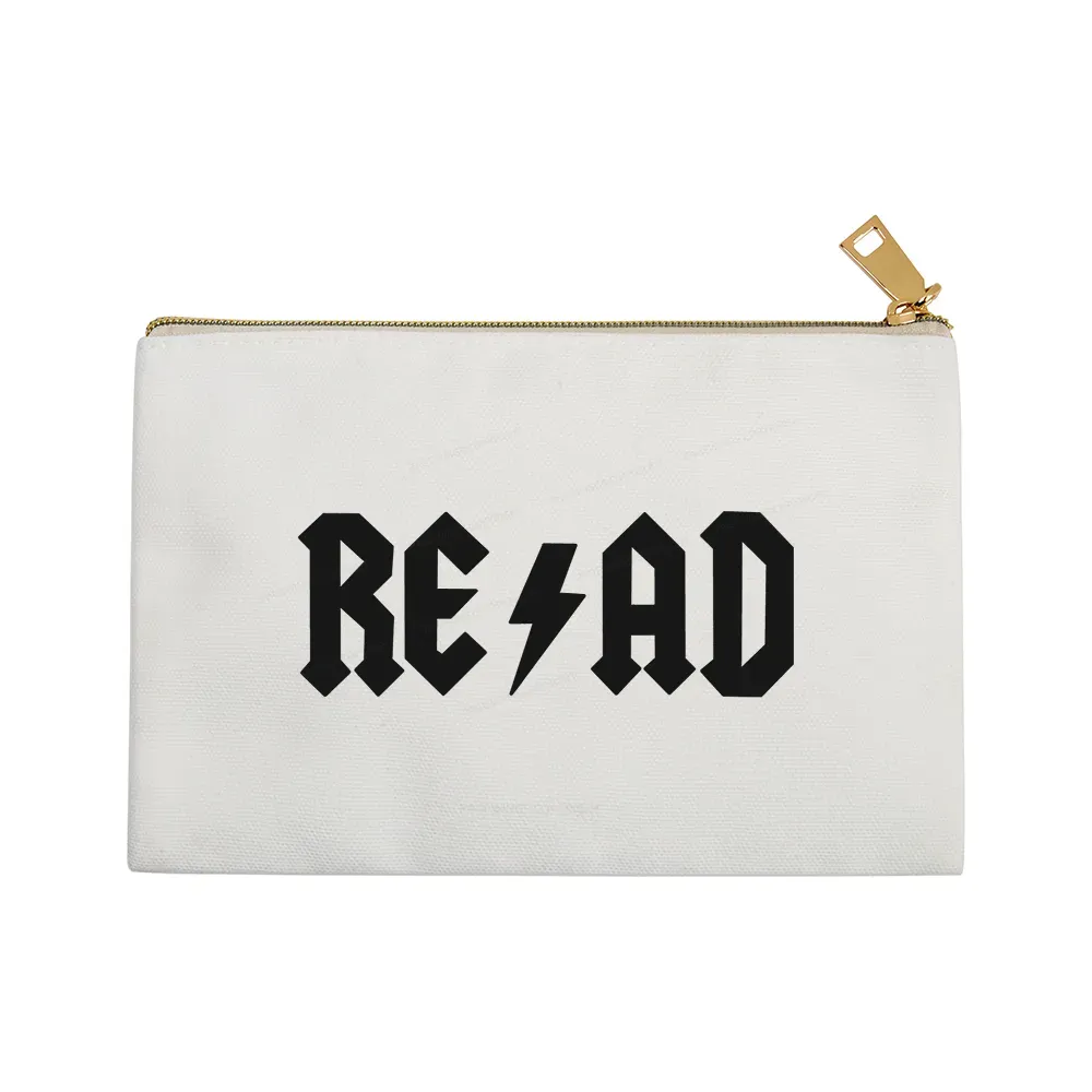 Pagewings Read Back In The Library "Rock And Roll" Pouch