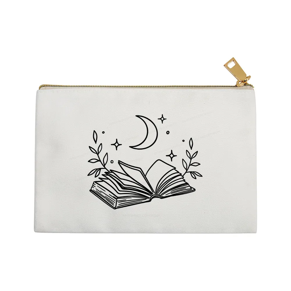 Pagewings Comfort Colors Read Books Be Kind Stay Weird Pouch