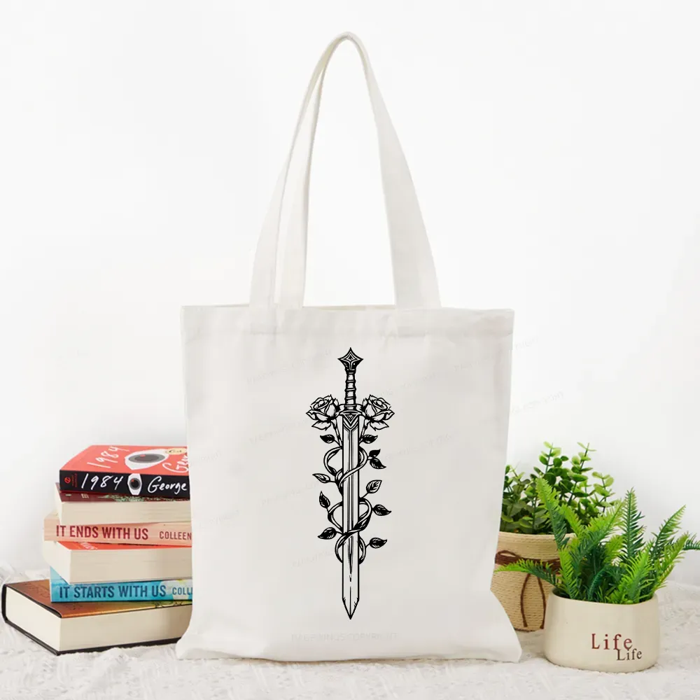 Pagewings Throne of Glass Merch, TOG Shirt, Aelin Galathynius Tote Bag