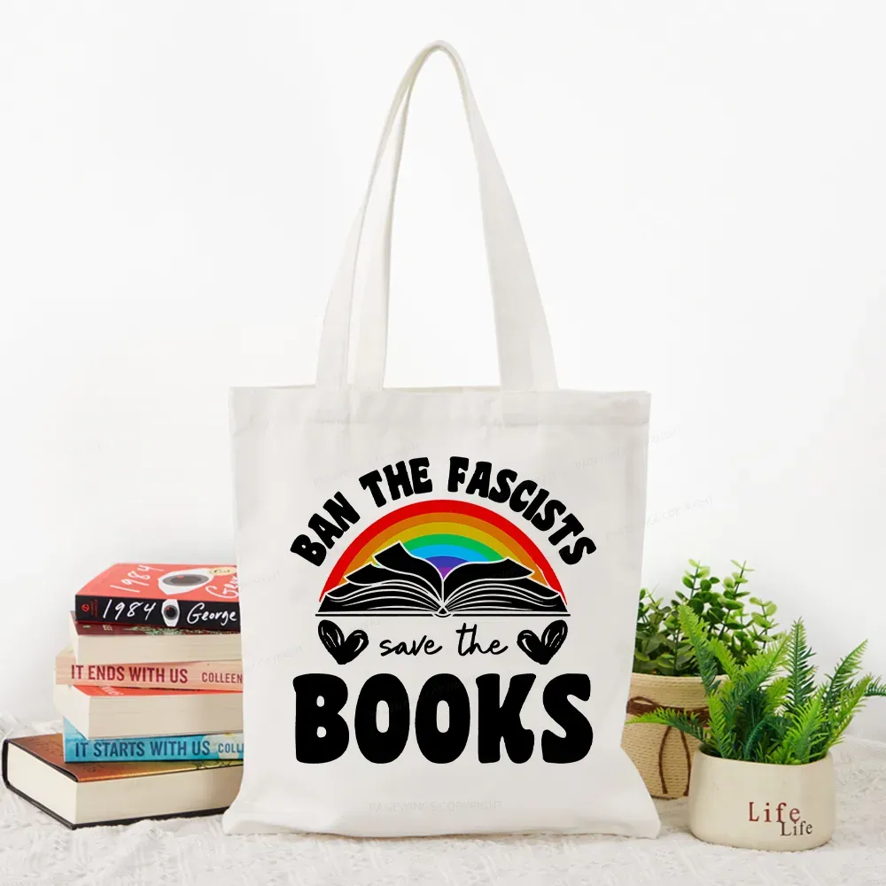 Pagewings Banned books Tote Bag