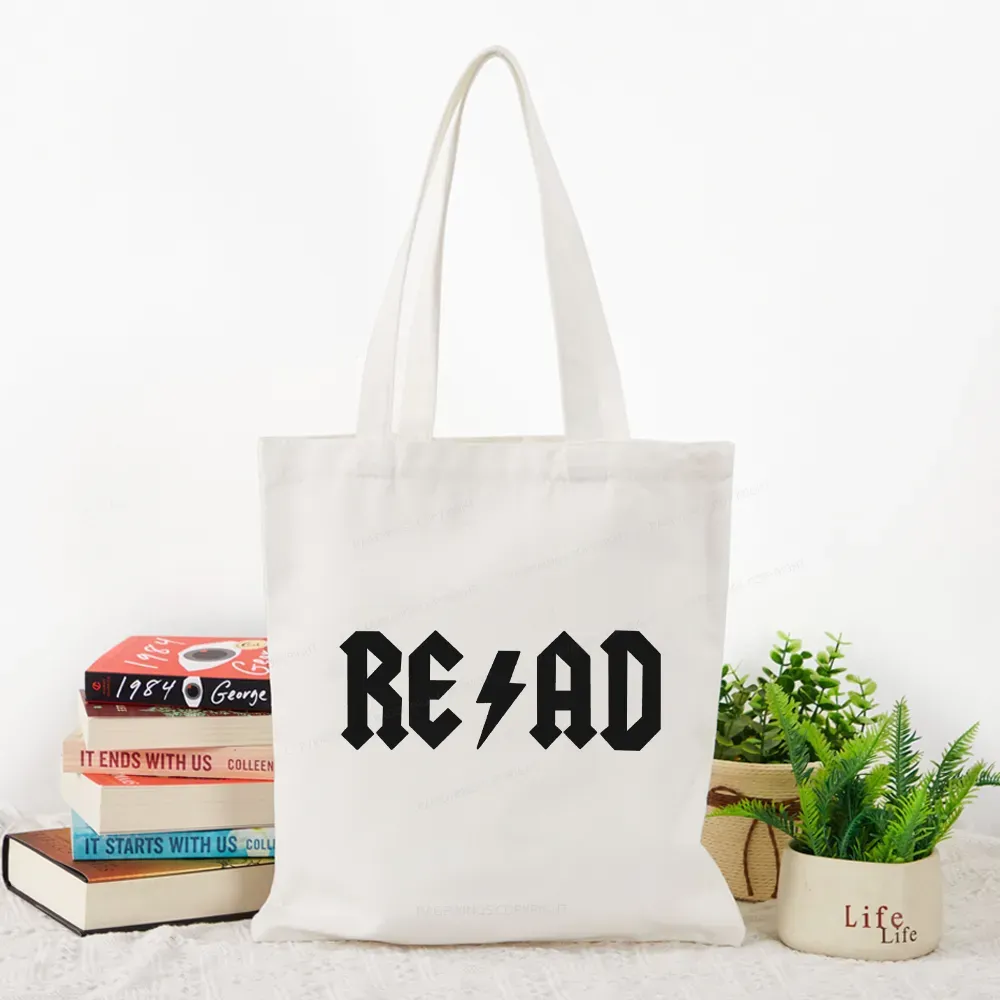 Pagewings Read Back In The Library "Rock And Roll" Tote Bag