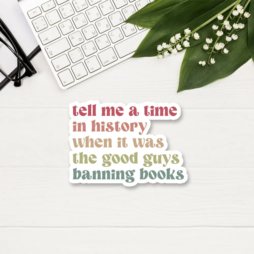 Pagewings Tell Me a Time in History Sticker