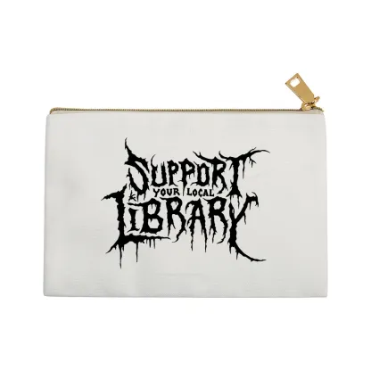 Pagewings Support Your Local Library Pouch