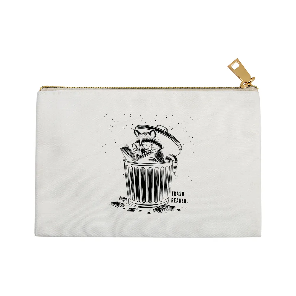 Pagewings Trash Reader Raccoon - Book Quote Pouch
