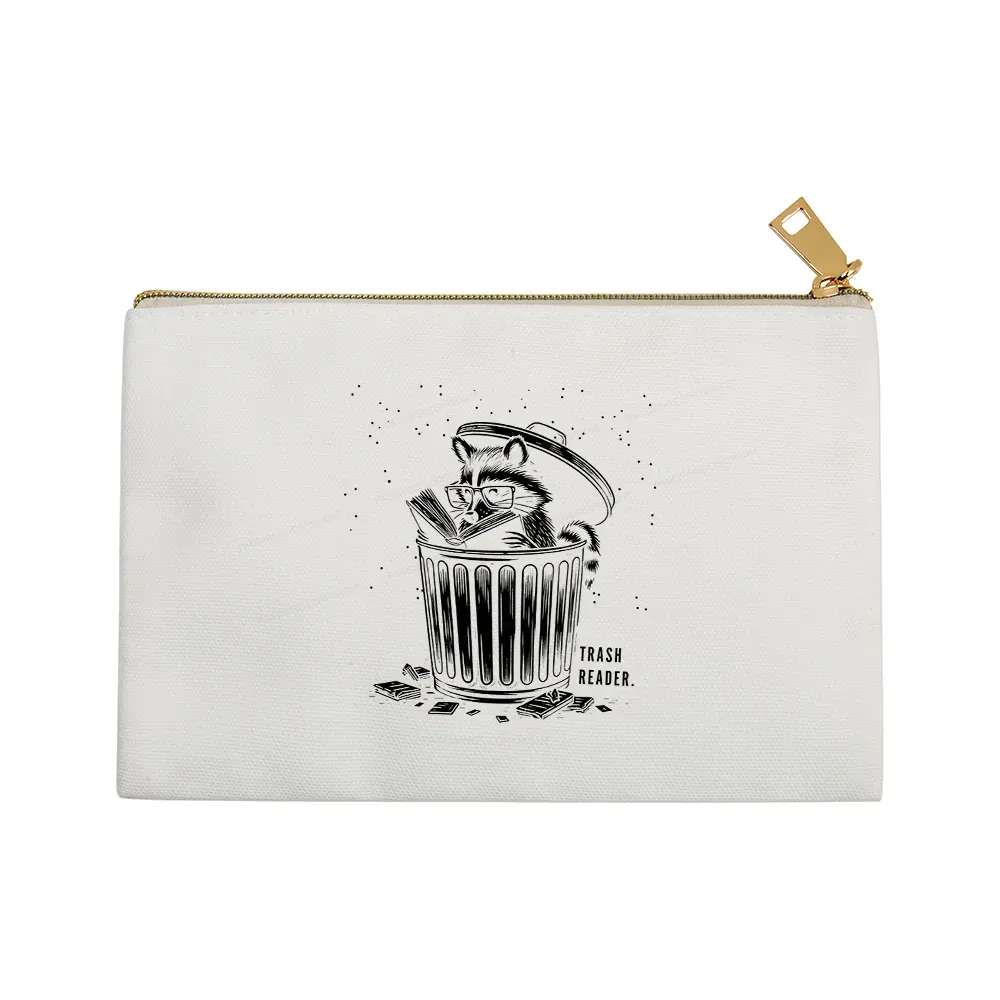 Pagewings Trash Reader Raccoon - Book Quote Pouch