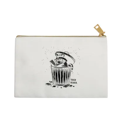 Pagewings Trash Reader Raccoon - Book Quote Pouch