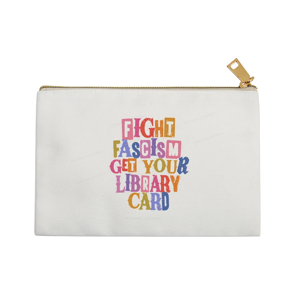 Pagewings Get Your Library Card Pouch