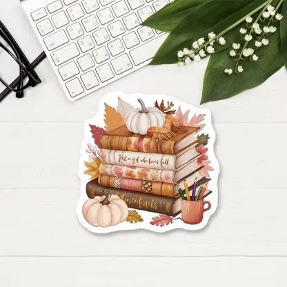 Pagewings Thanksgiving Fall Pumpkin Sticker