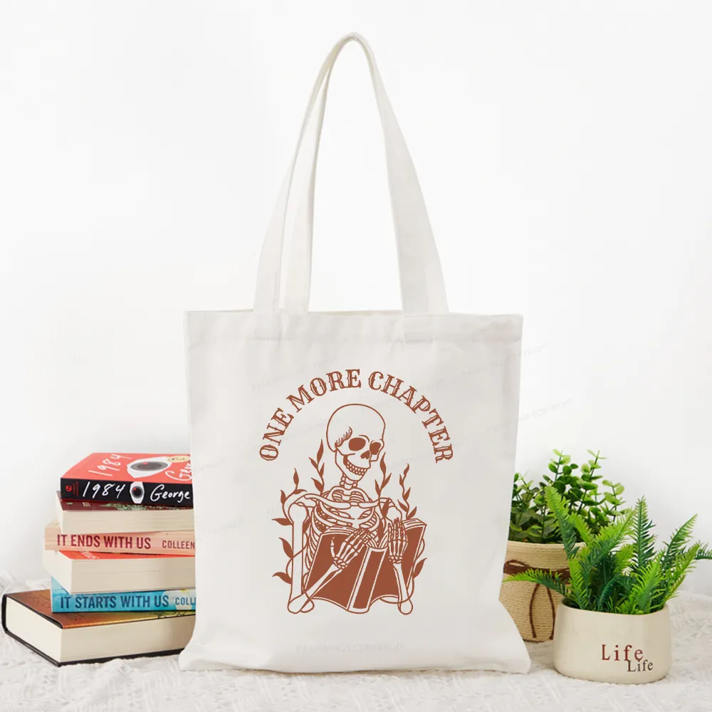 Pagewings One More Chapter Tote Bag