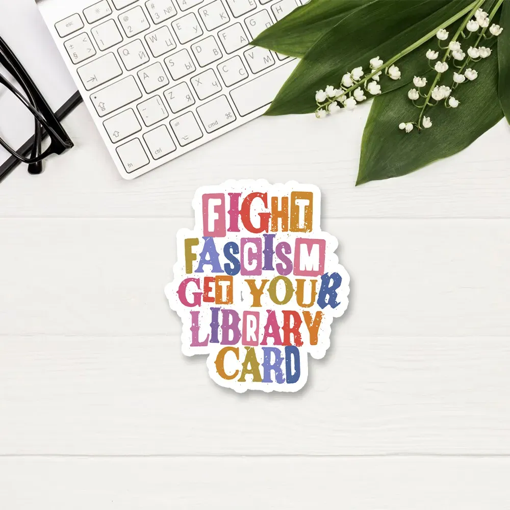 Pagewings Get Your Library Card Sticker