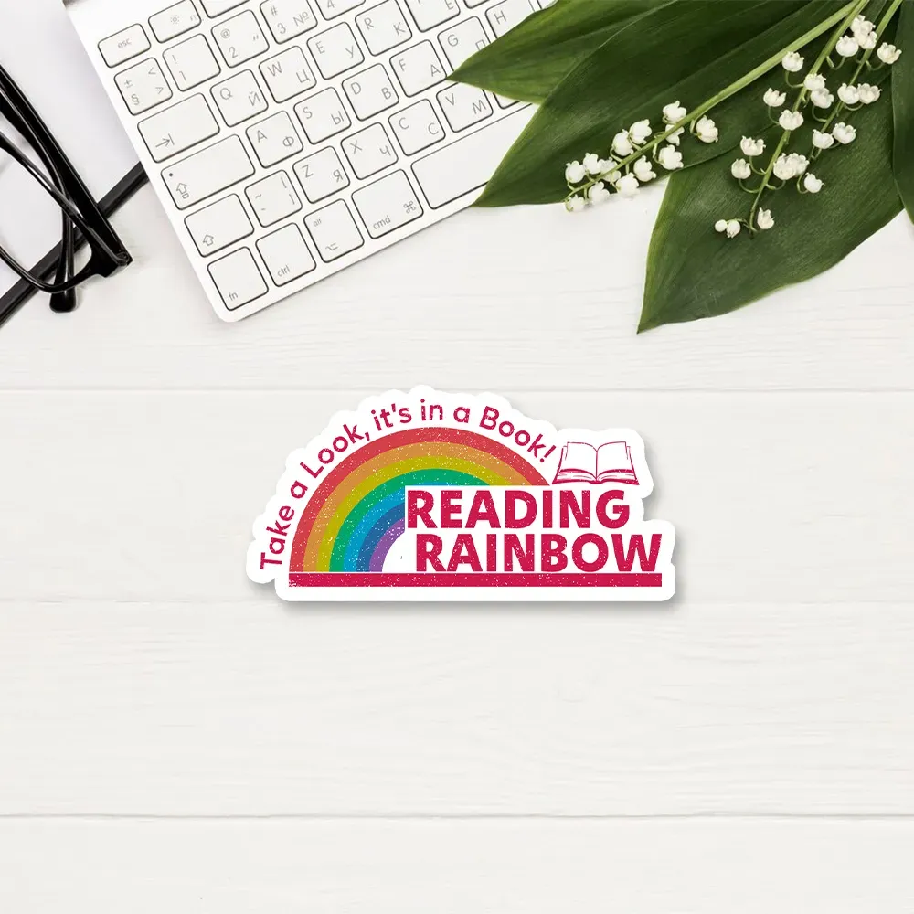Pagewings Reading Rainbow Sticker