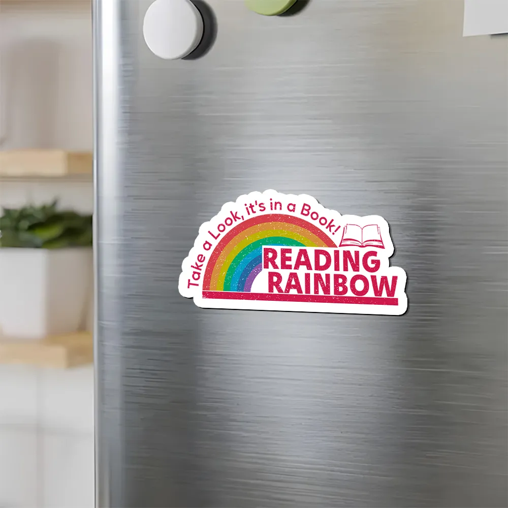 Pagewings Reading Rainbow Fridge Magnet