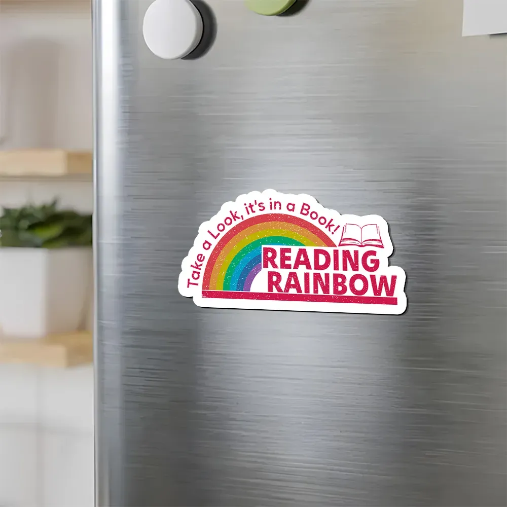 Pagewings Reading Rainbow Fridge Magnet