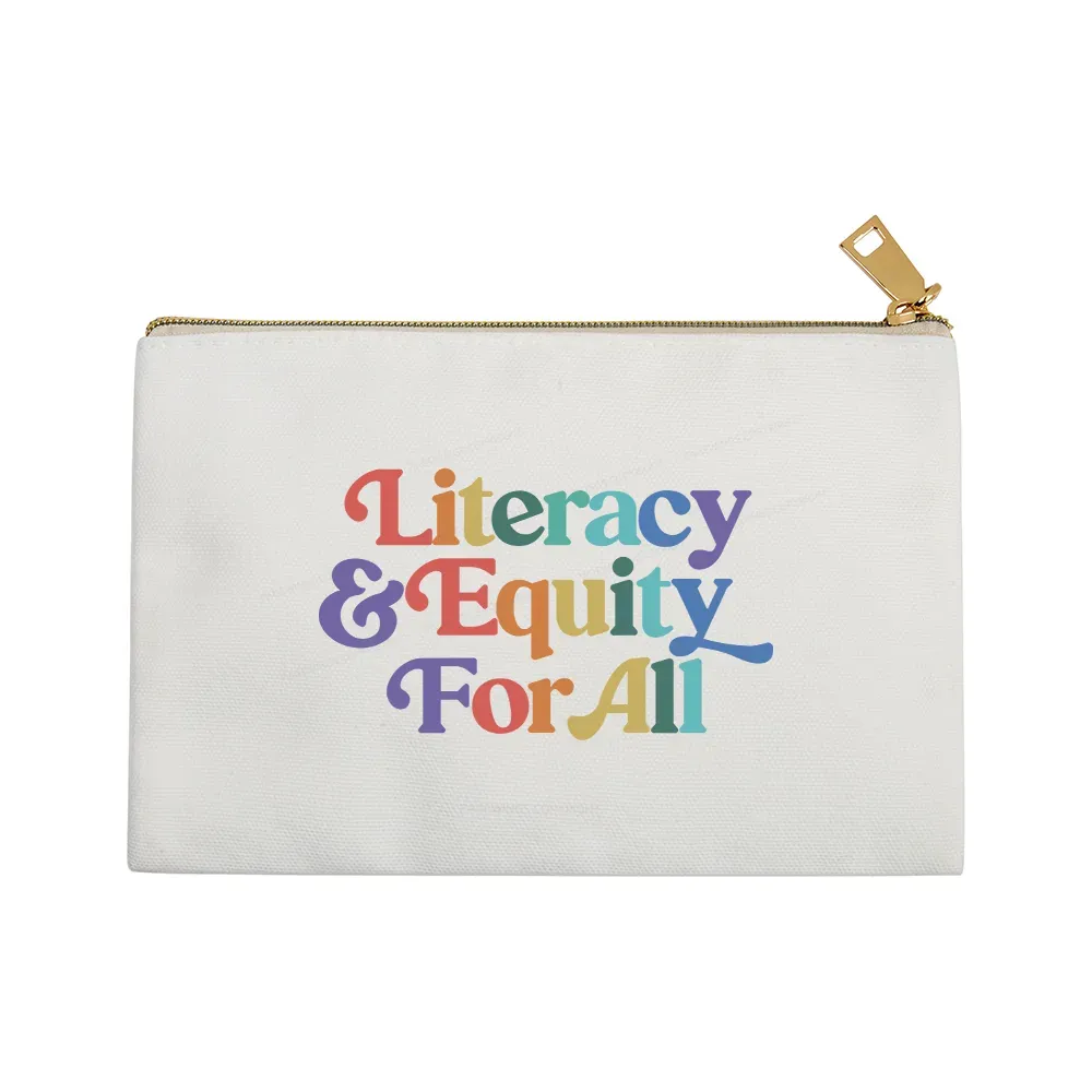 Pagewings Literacy & Equity For All Pouch