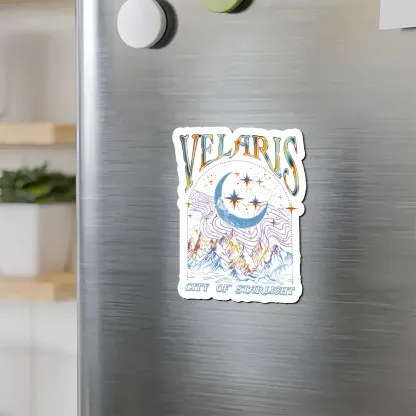 Pagewings Velaris City Of Starlight ACOTAR Fridge Magnet