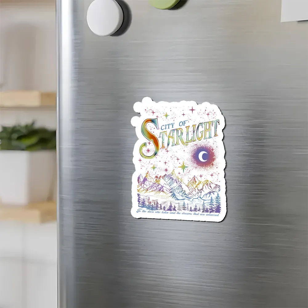 Pagewings Velaris City Of Starlight ACOTAR Fridge Magnet