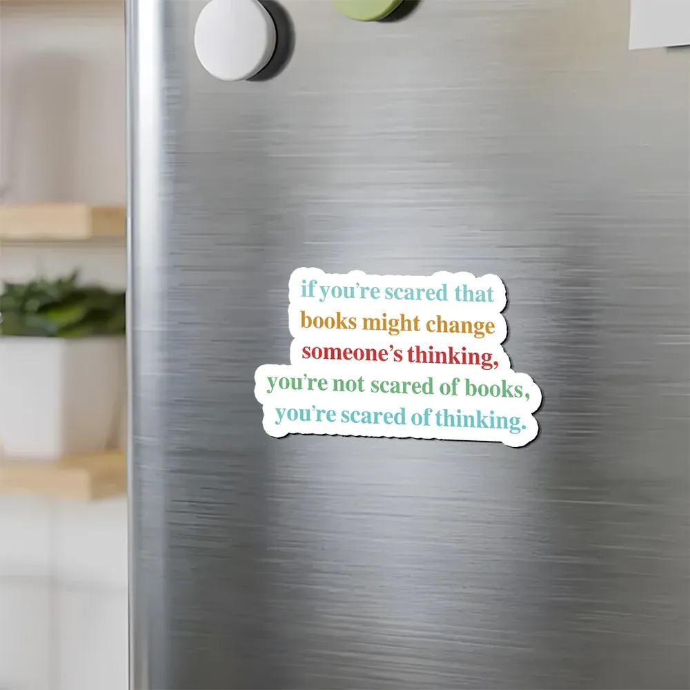 Pagewings Censorship Social Justice Fridge Magnet