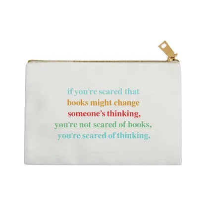 Pagewings Censorship Social Justice Pouch