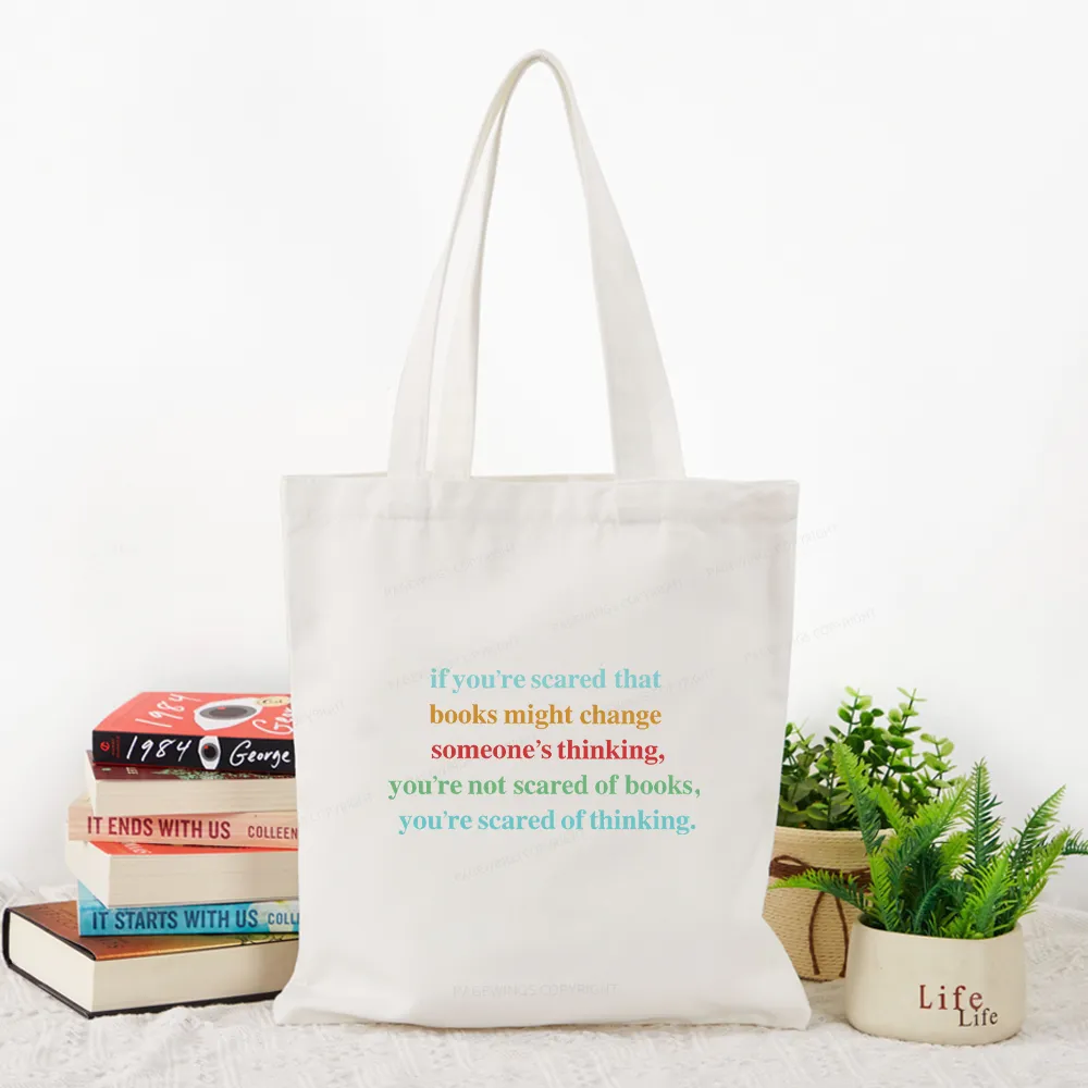 Pagewings Censorship Social Justice Tote Bag