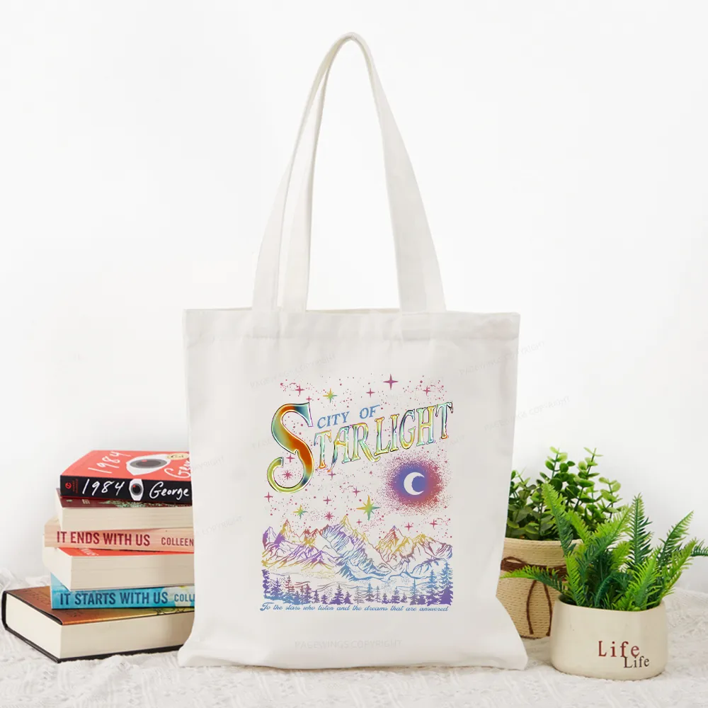 Pagewings Velaris City Of Starlight ACOTAR Tote Bag
