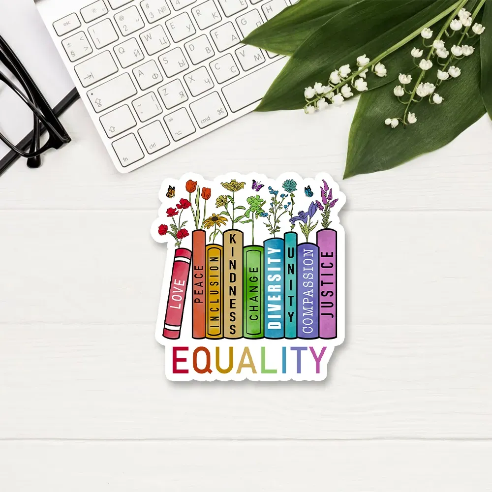 Pagewings Equal Rights Sticker