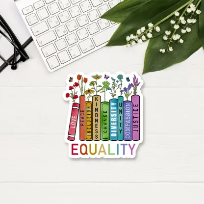 Pagewings Equal Rights Sticker