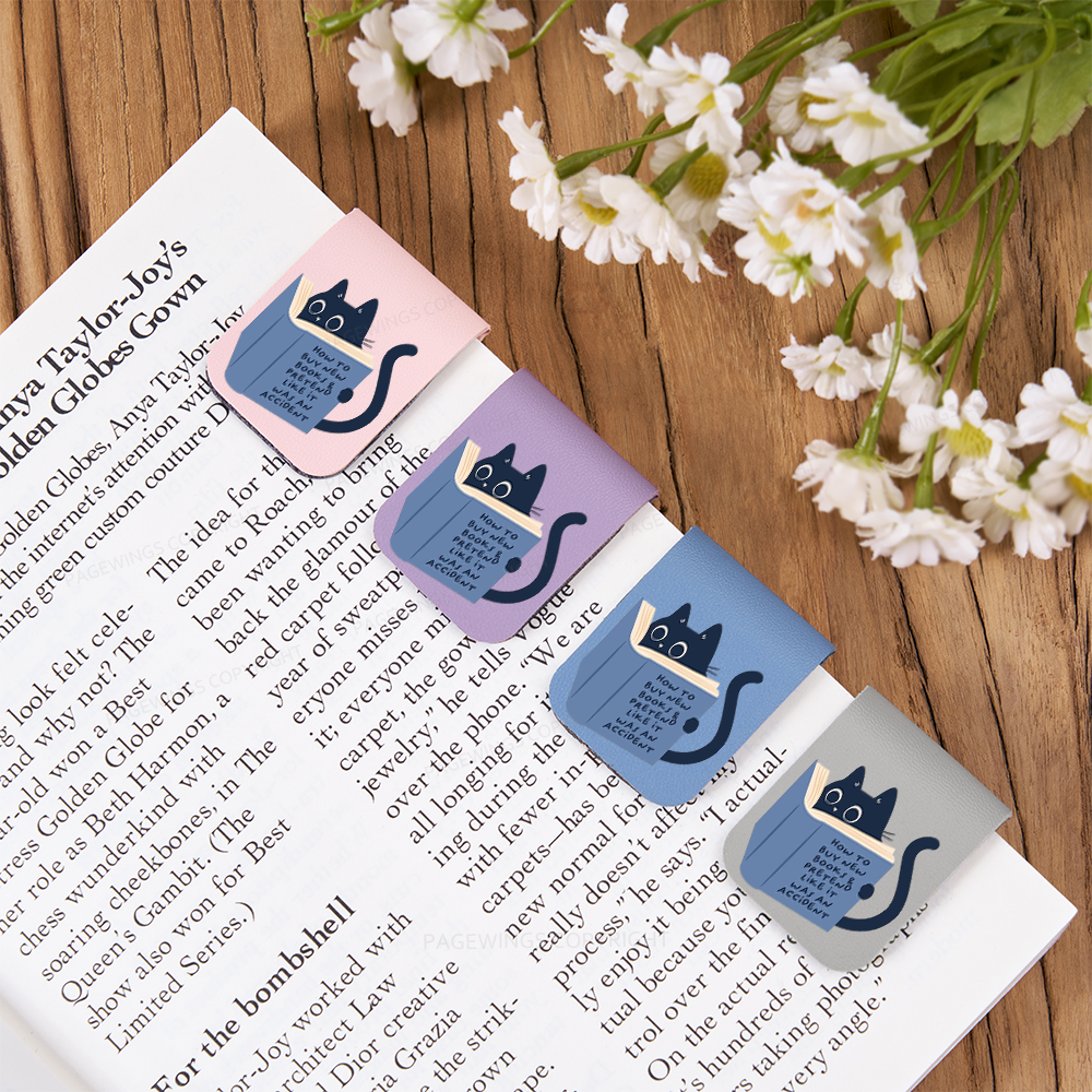 Pagewings How To Buy New Books Feathers Quotes Magnetic Bookmark