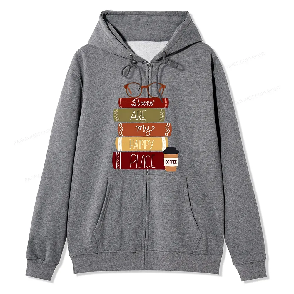 Pagewings To Read Or Not To Read Unisex Fleece Zip Up Hoodie