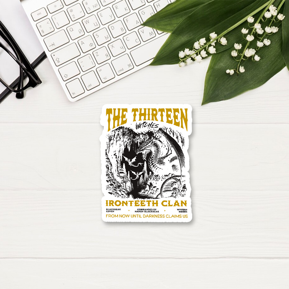 Pagewings The Thirteen Sticker