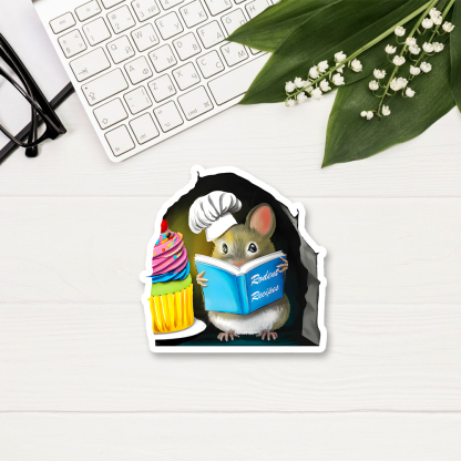 Pagewings Rodent Recipes Sticker