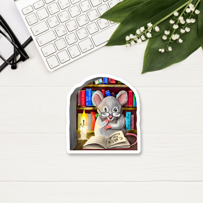 Pagewings Cats For Dummies Sticker