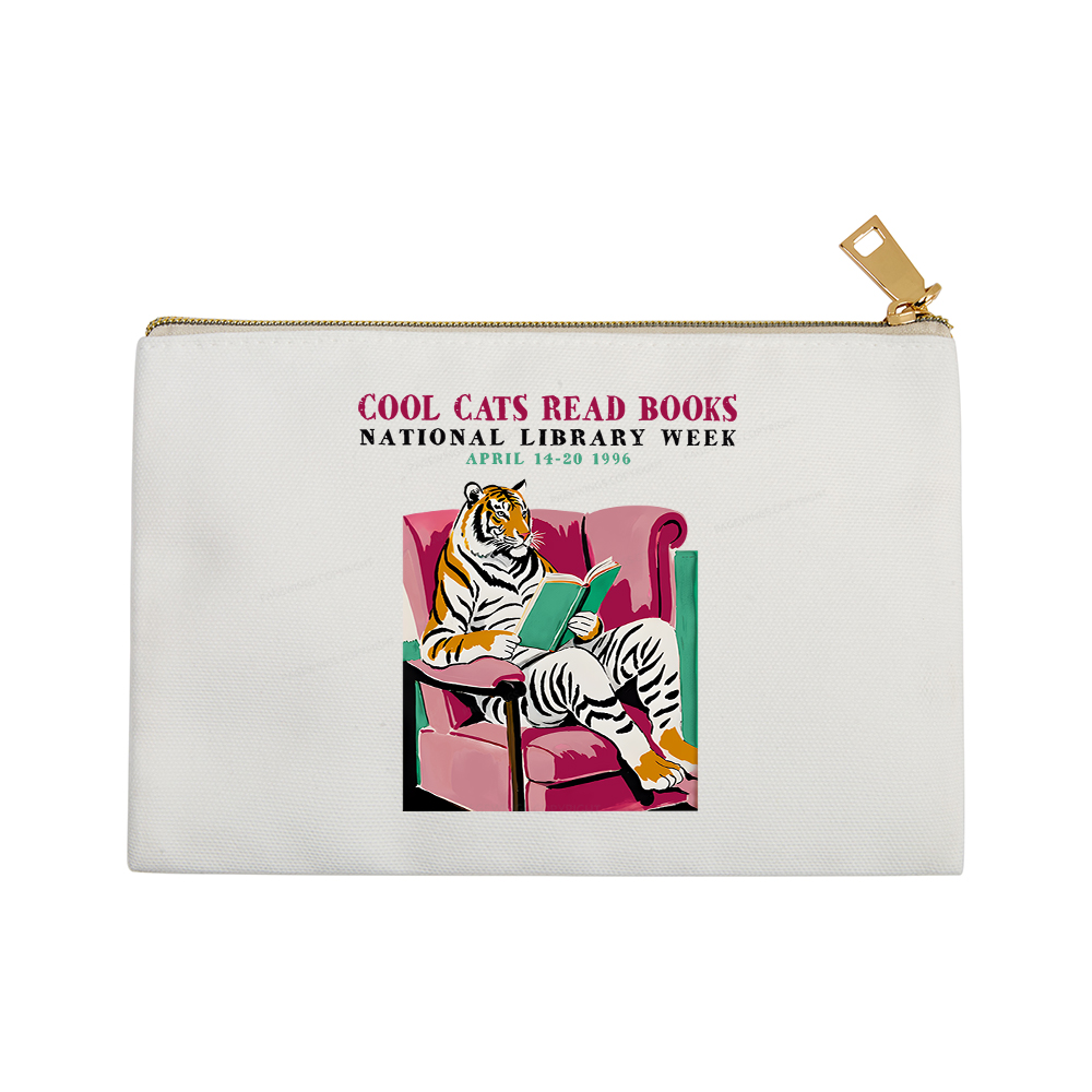 Pagewings Library Week Poster 1996 Pouch