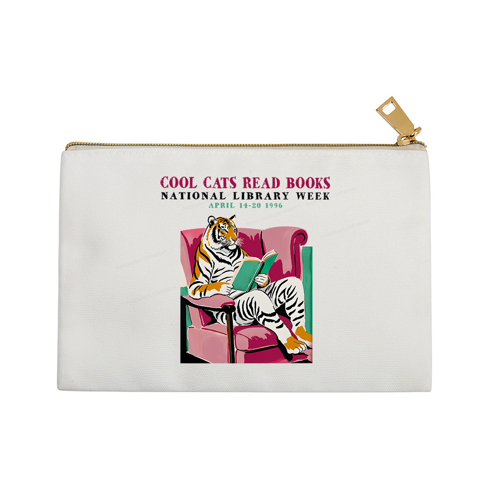 Pagewings Library Week Poster 1996 Pouch