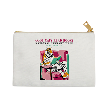 Pagewings Library Week Poster 1996 Pouch