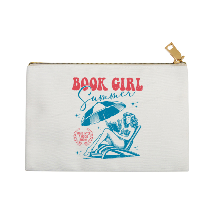 Pagewings Book Girl Summer Pouch