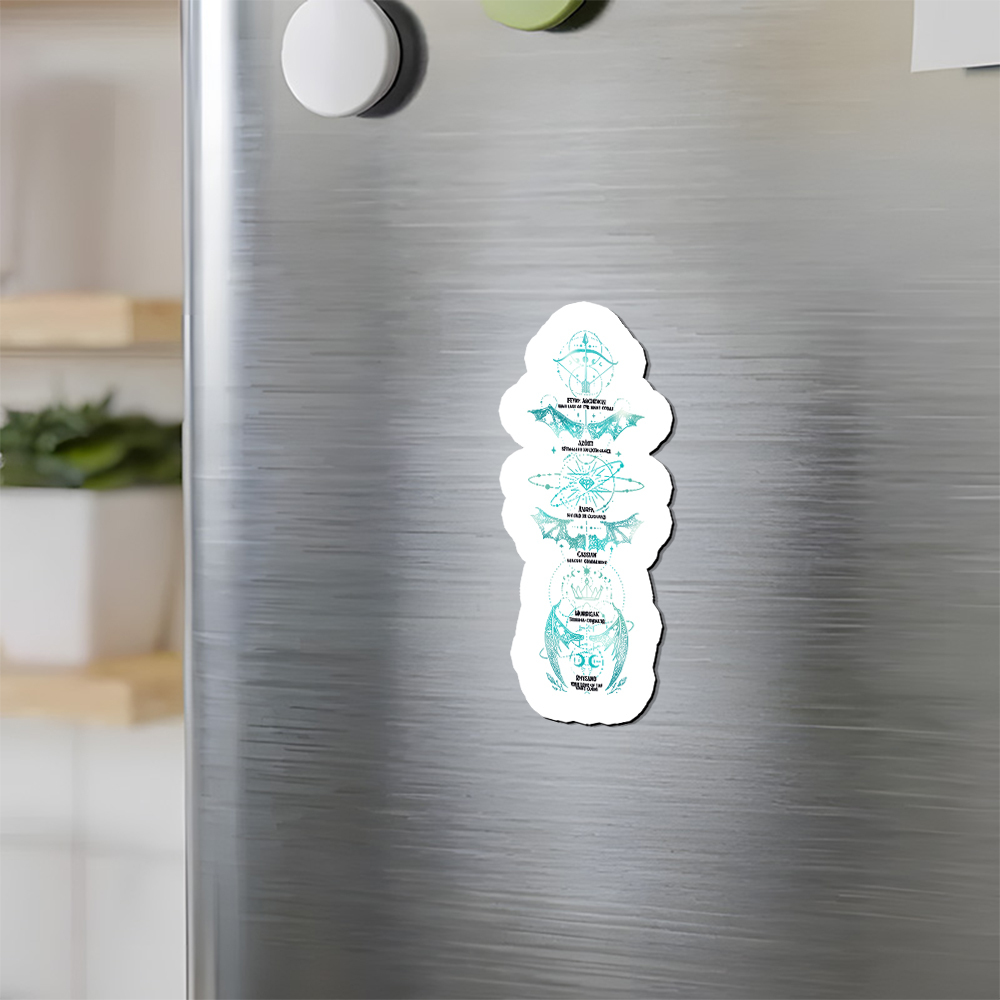 Pagewings The Night Court Fridge Magnet