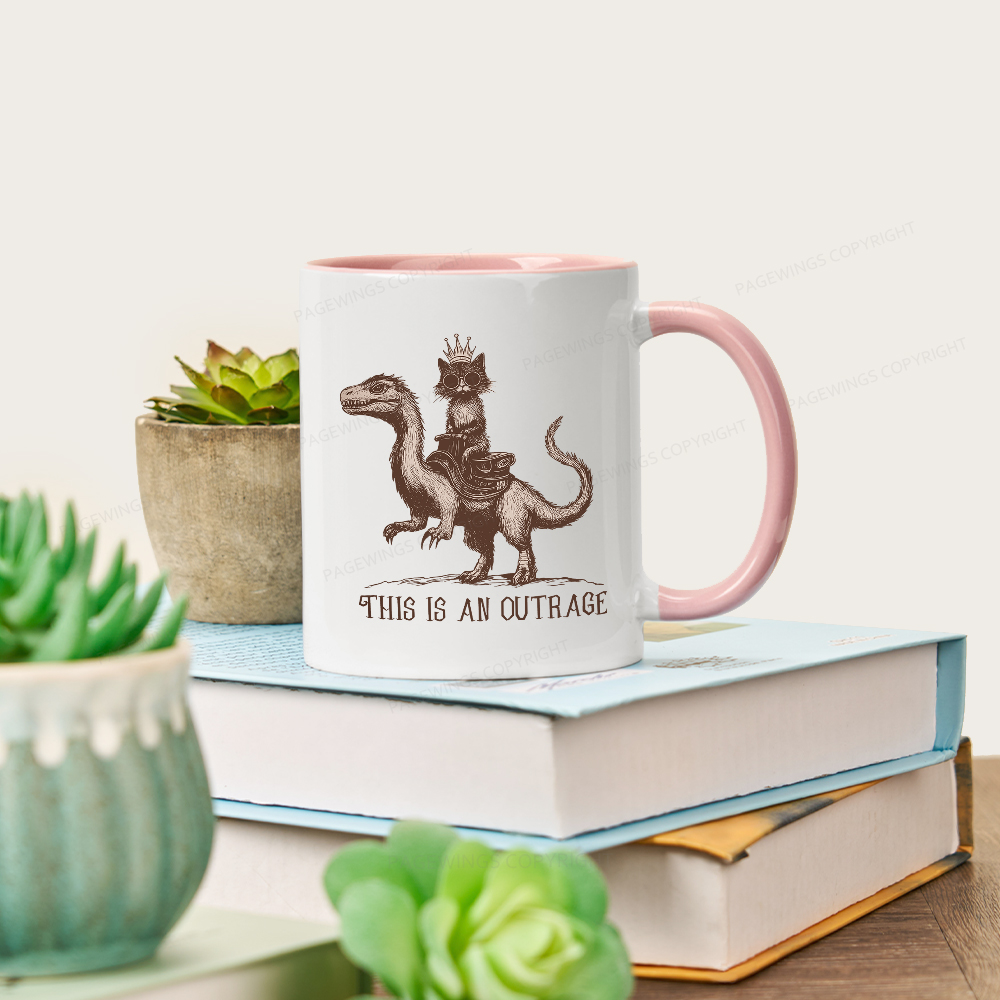 Pagewings Princess Donut Mug