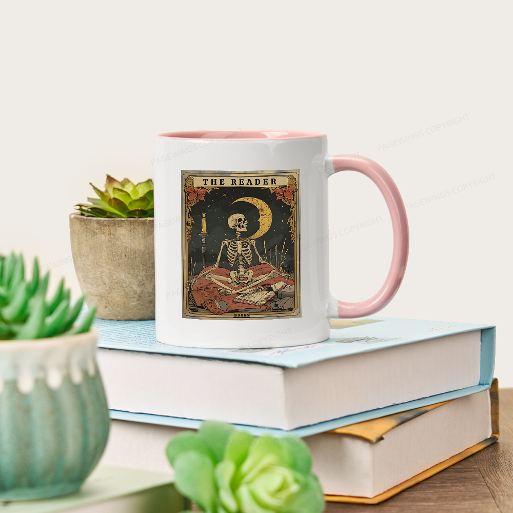 Pagewings The Reader Tarot Card Mug