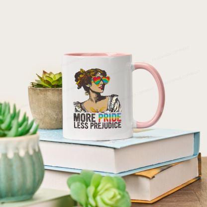 Pagewings More Pride Less Prejudice Mug