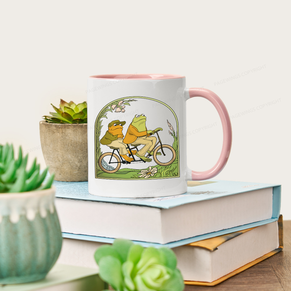 Pagewings Frog And Toad Book Vintage Mug