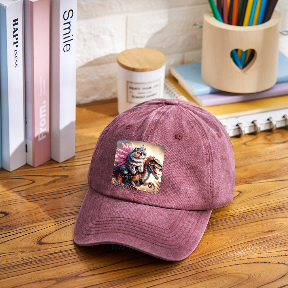 Pagewings Dungeon Crawler Washed Cap