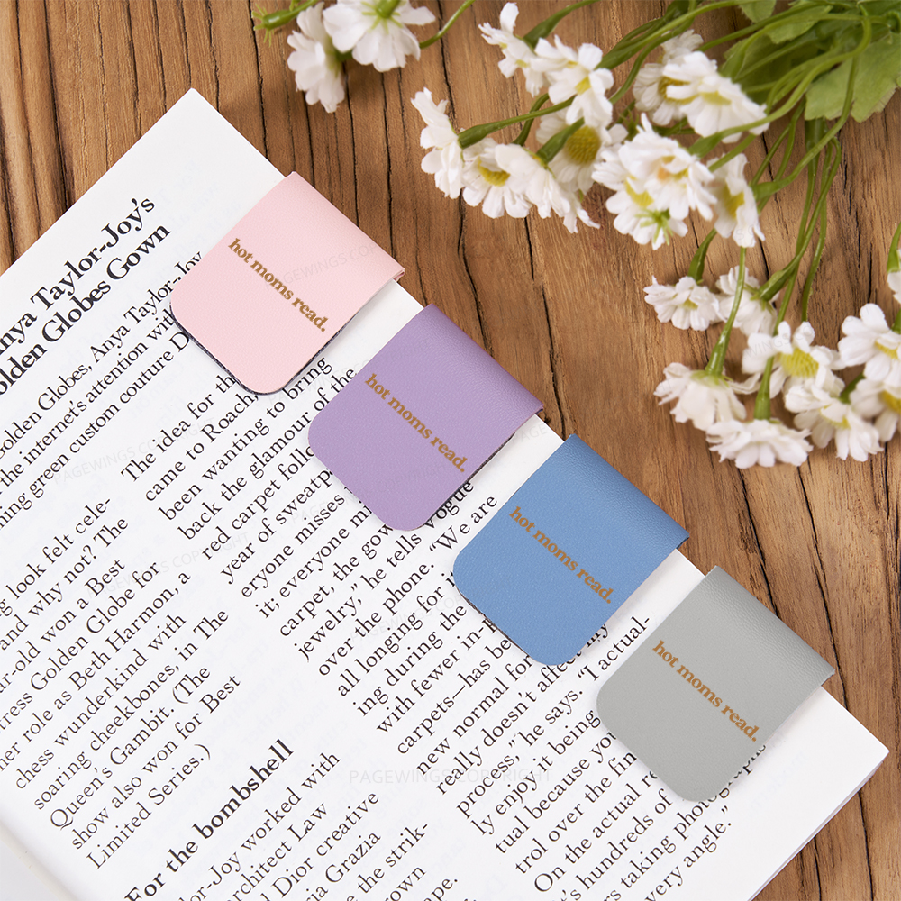 Pagewings Hot Moms Read Magnetic Bookmark