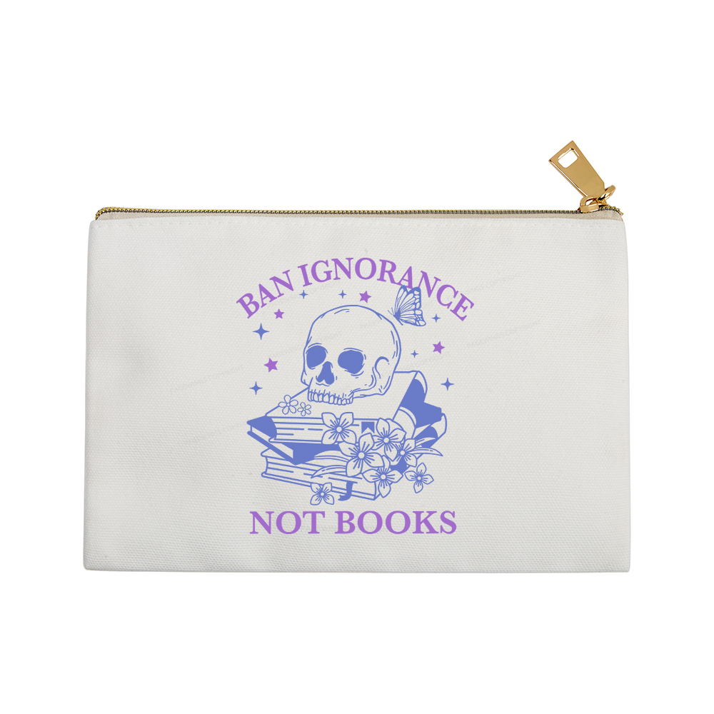 Pagewings Ban Lgnorance Not Books Pouch