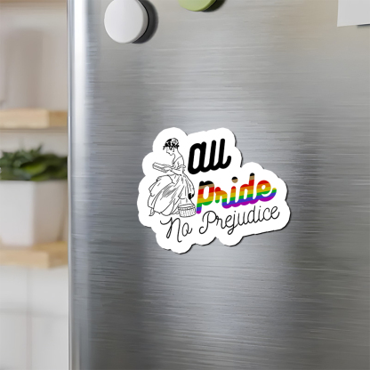 Pagewings All Pride No Prejudice Fridge Magnet