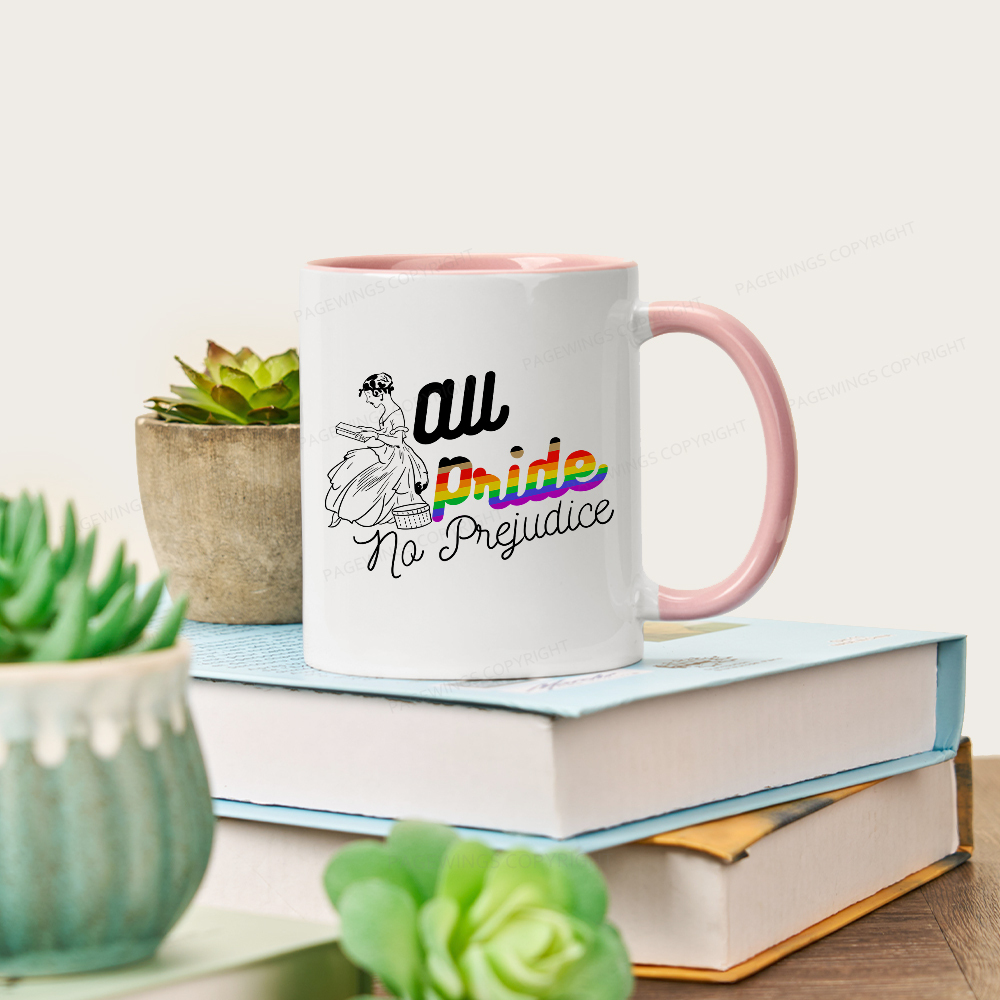 Pagewings All Pride No Prejudice Mug