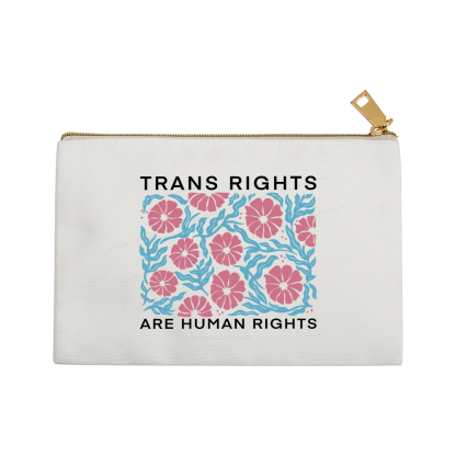 Pagewings Trans Rights Are Human Rights Pouch