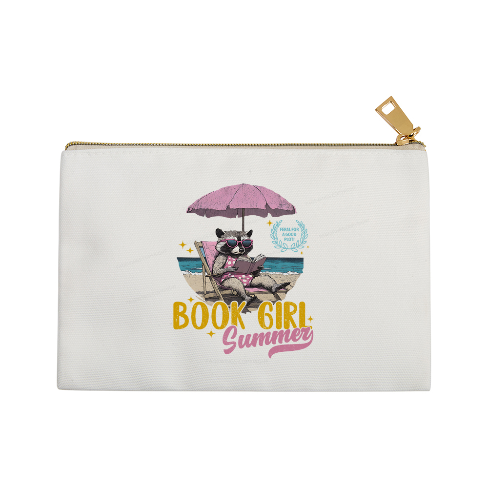 Pagewings Book Girl Summer Pouch