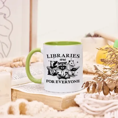 Pagewings Libraries Are For Everyone Mug