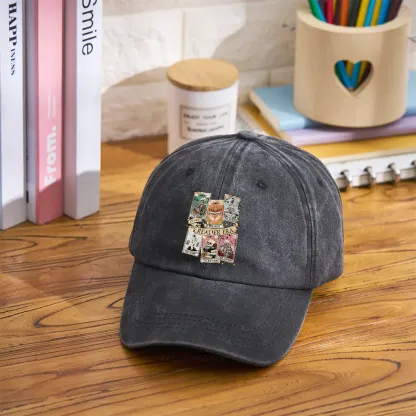 Pagewing Book Lover Gift, Bookish Gift Washed Cap