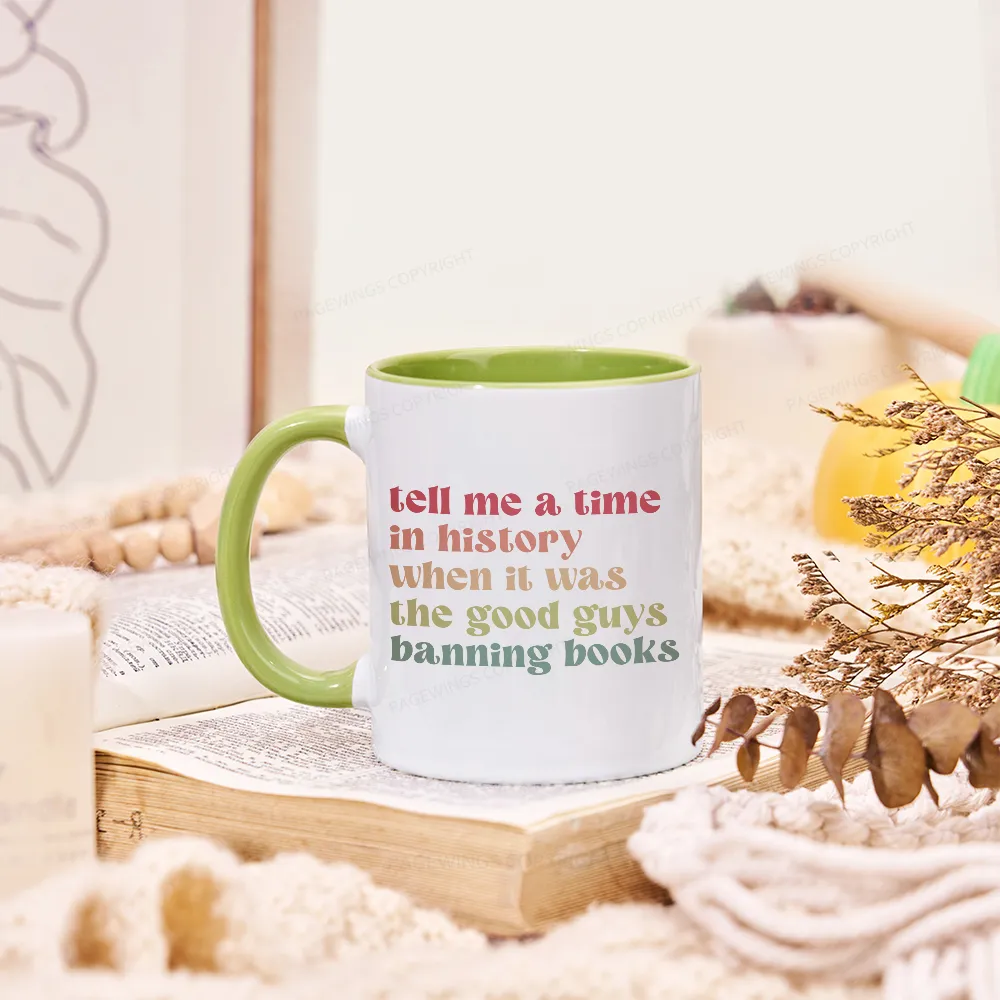 Pagewings Tell Me a Time in History Mug